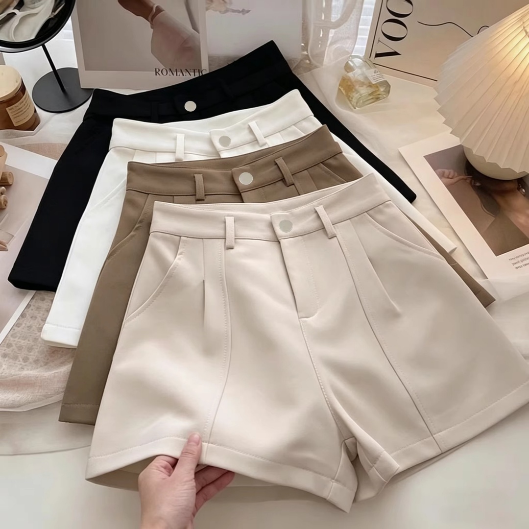 Summer Upf Clothing - Übergröße Lässige Damen A-Linien-Shorts Schicke Büro-Dame
