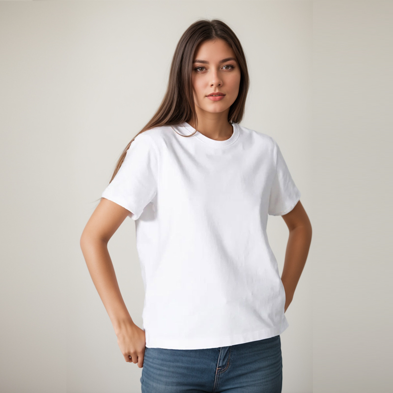 Quality Summer Clothing For Women - Baumwolle Plus Größe Kurzarm Tops Schwere