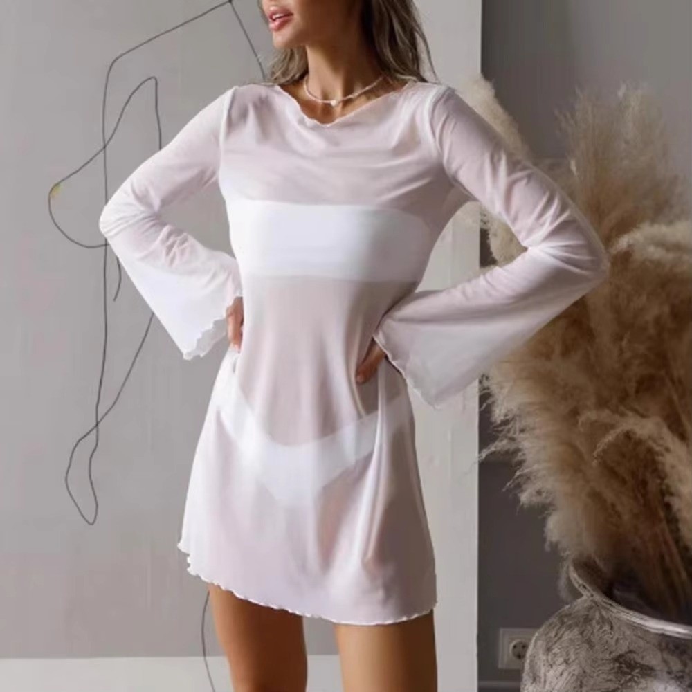 Sommerliches, transparentes Me – Swim Cover Up Mesh Bewertung und Preis