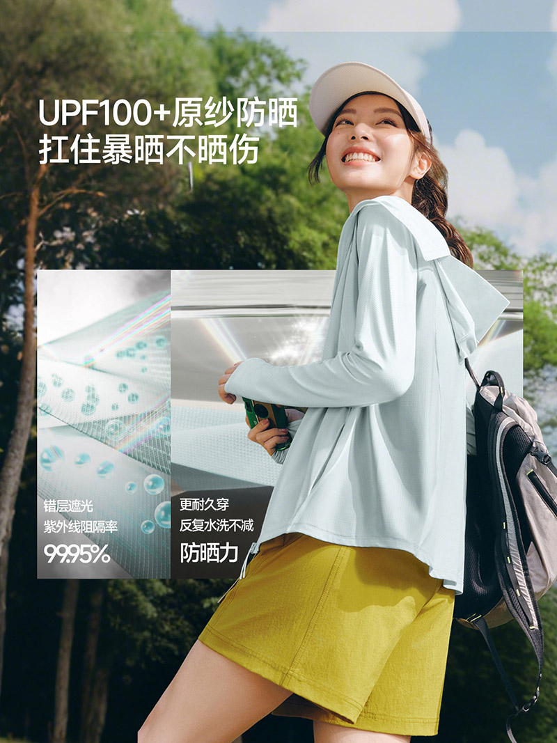 Atmungsaktive, lockere Sonnens – Summer Uv Clothing Bewertung und Preis