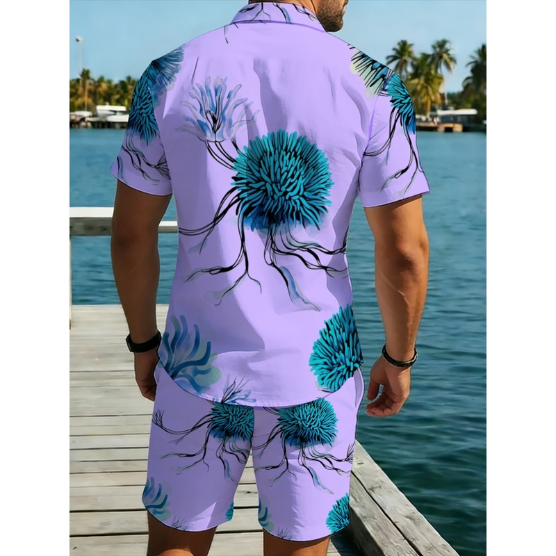 Herren Hawaii-Hemd und Shorts  – Beach Shirt Hawaiian Bewertung und Preis