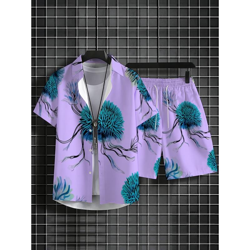 Herren Hawaii-Hemd und Shorts  – Beach Shirt Hawaiian Bewertung und Preis