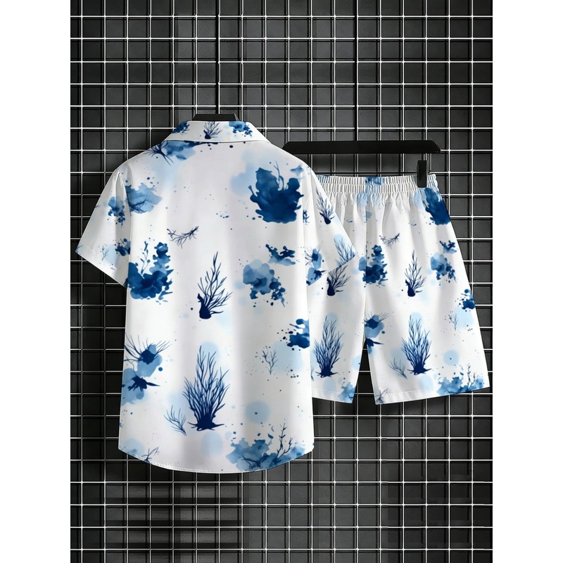 Herren Sommer Hawaii-Hemd und  – Beach Shirt Hawaiian Bewertung und Preis