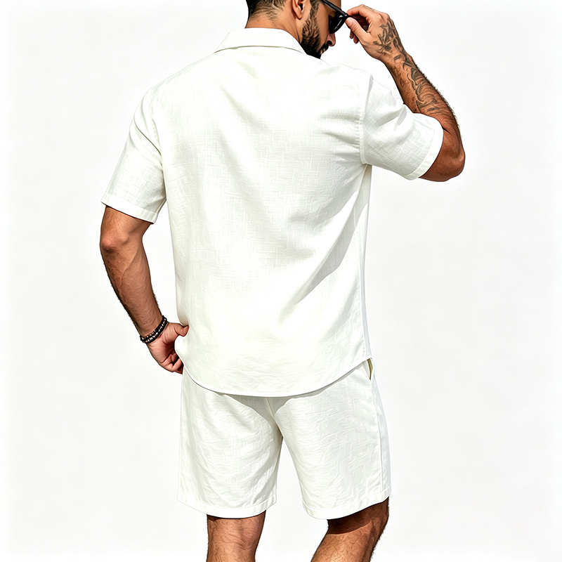 Herren Leinen Zweiteiler Kurza – Summer Clothing Men Linen Bewertung und Preis