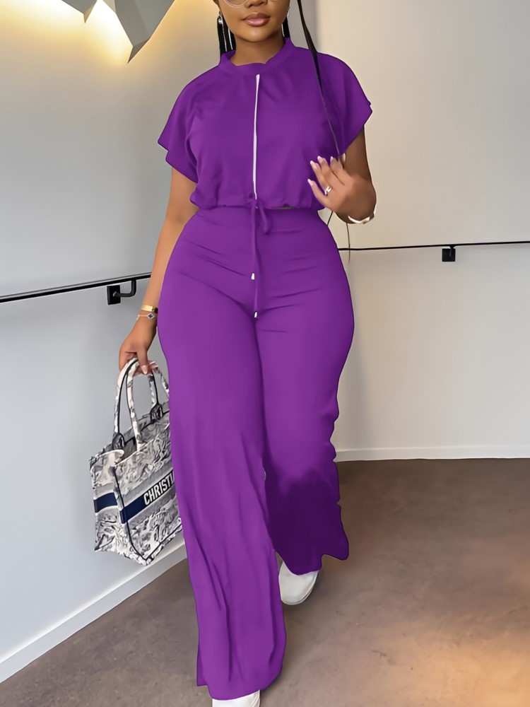 Frauen Casual Rundhals Kordelz – Summer Clothing Set For Girls Bewertung und Preis