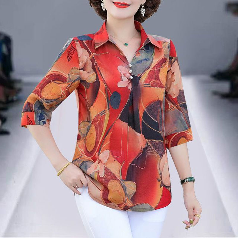 Sommer Vintage Floral Bedruckt – Summer Clothing For 70 Year Old Woman Bewertung und Preis