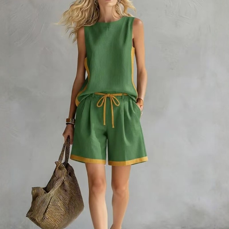 2026 Sommer Neues Ärmelloses W – Summer Clothing Set For Girls Bewertung und Preis