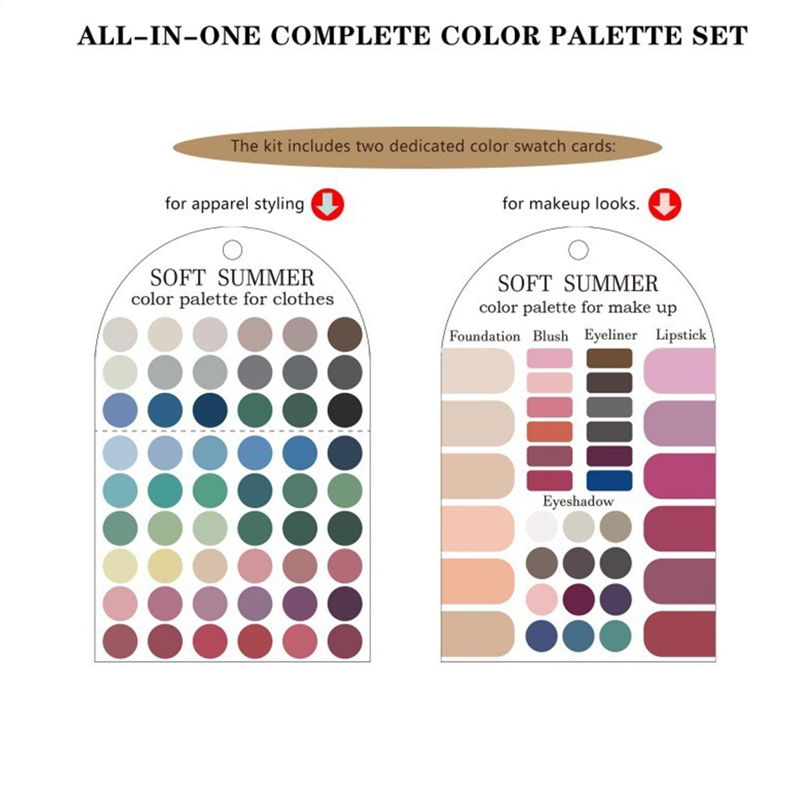 2 Stück weiche Sommer-Farbpale – Summer Clothing Palette Bewertung und Preis