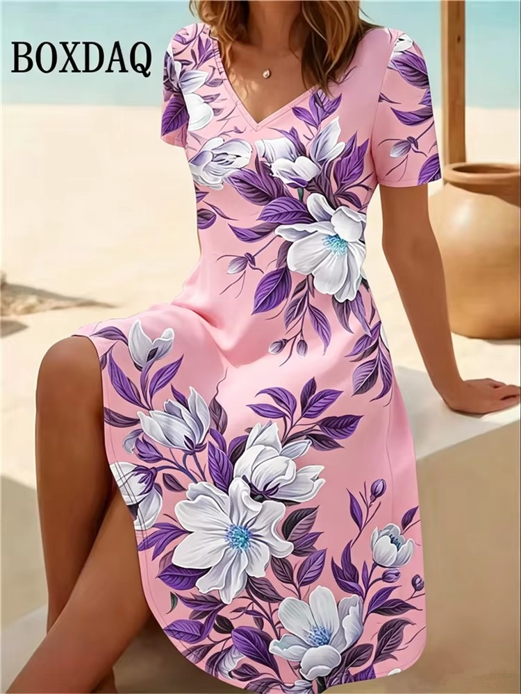 6XL Übergröße Damenkleider Som – Summer Upf Clothing Bewertung und Preis