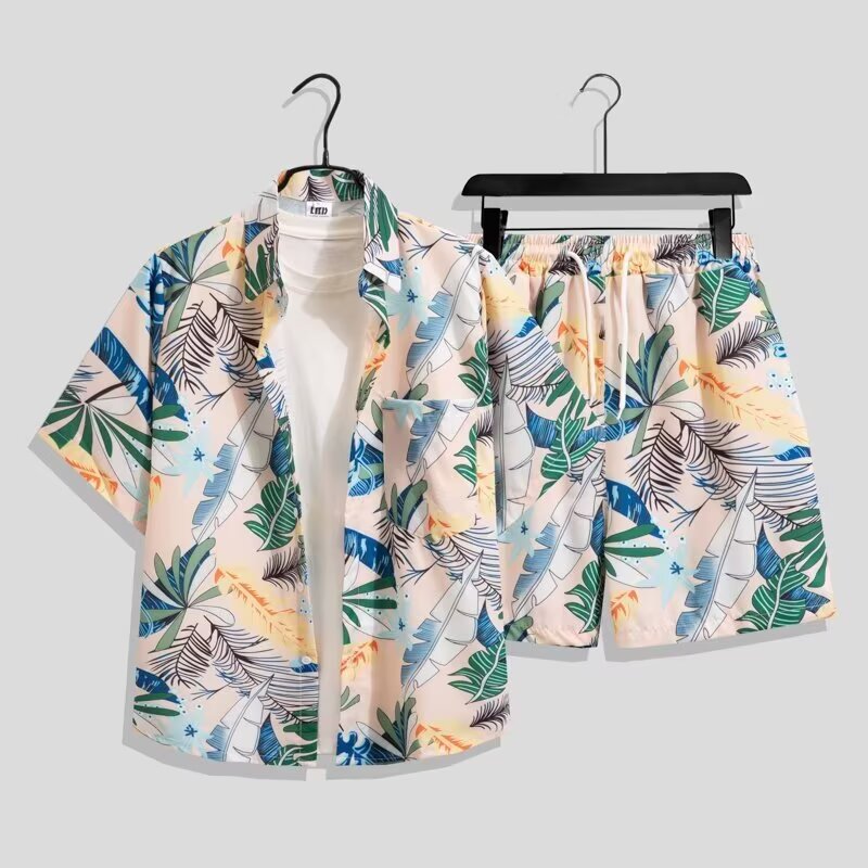 Hawaiianisches Hemd-Set für He – Beach Shirt Hawaiian Bewertung und Preis
