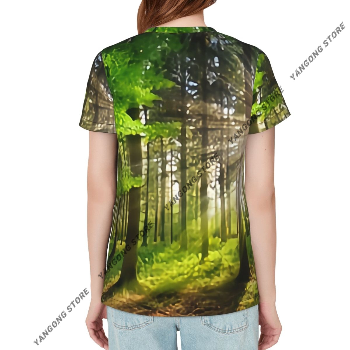 Kurzarm-T-Shirt für Damen mit  – Summer Rays Clothing Bewertung und Preis