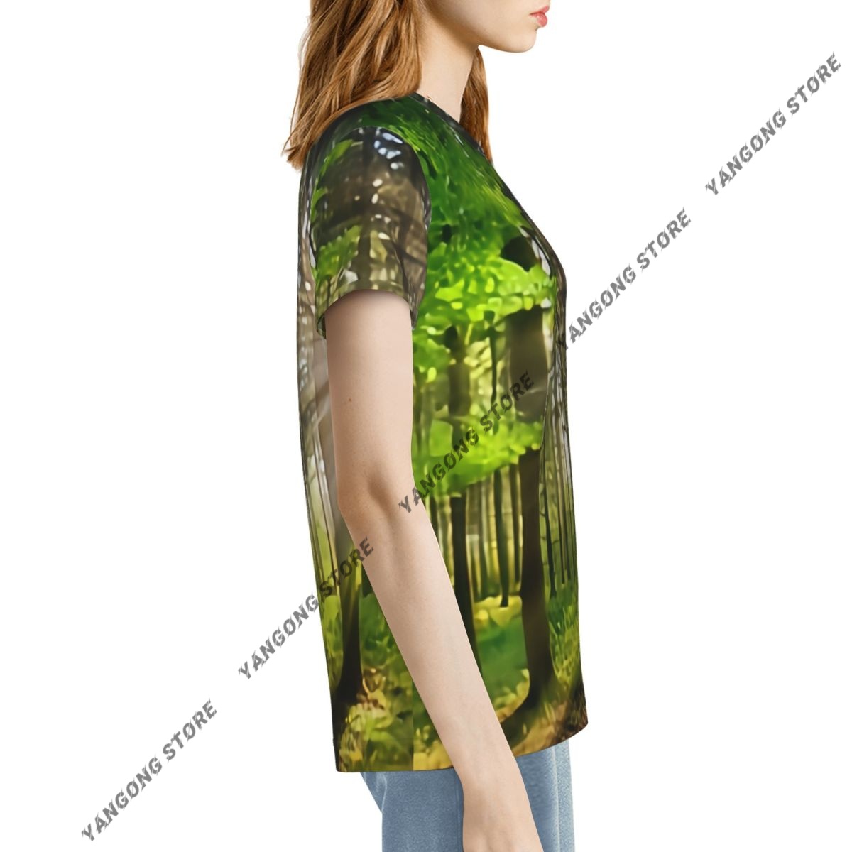 Kurzarm-T-Shirt für Damen mit  – Summer Rays Clothing Bewertung und Preis