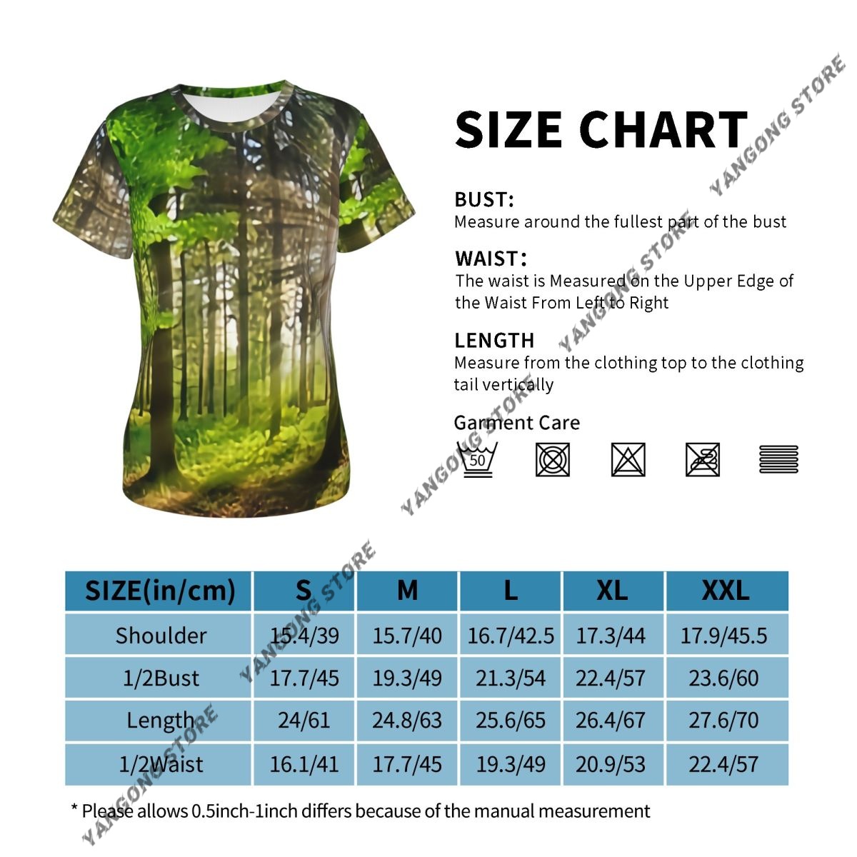 Kurzarm-T-Shirt für Damen mit  – Summer Rays Clothing Bewertung und Preis