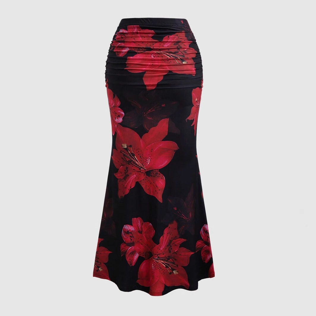 Modischer langer Rock für Dame – Summer Clothing For 70 Year Old Woman Bewertung und Preis