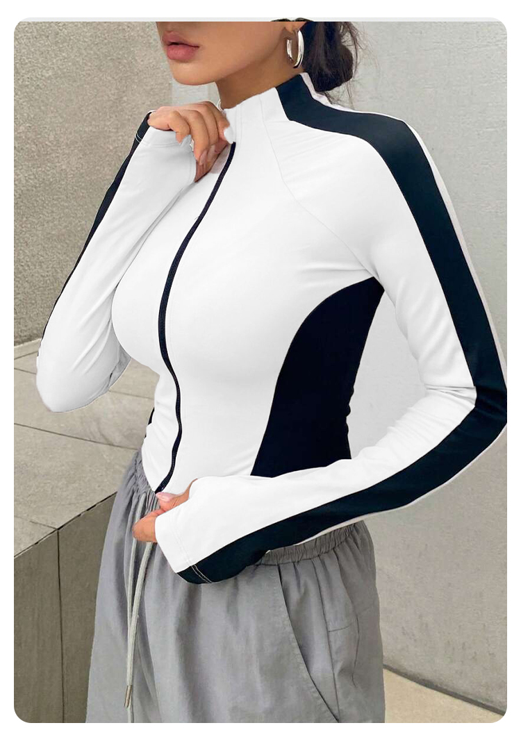 Yoga-Kleidung Stehkragen-Jacke – Summer Clothing Types Bewertung und Preis