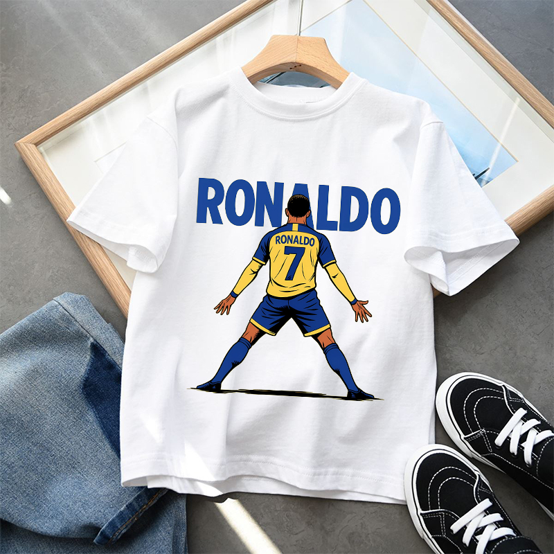 Cristiano Ronaldo Kawaii T-Shi – Summer Clothing Gifts Bewertung und Preis