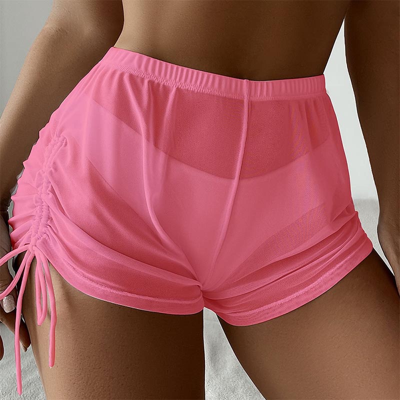 Transparente sexy Strands hort – Swim Cover Up Mesh Bewertung und Preis