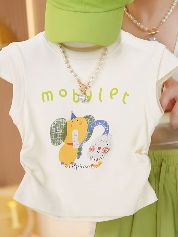 Mädchen Sommer Bedrucktes T-Sh – Summer Clothing Set For Girls Bewertung und Preis