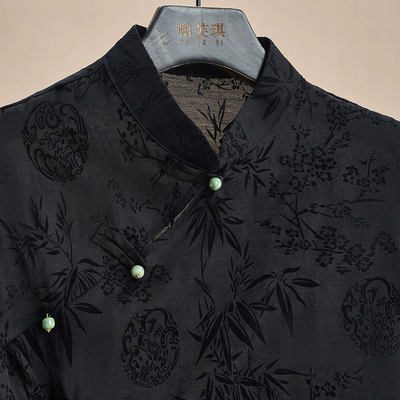 Retro Dünnes Hemd Neue Chinesi – Summer Clothing Styles For Women Bewertung und Preis