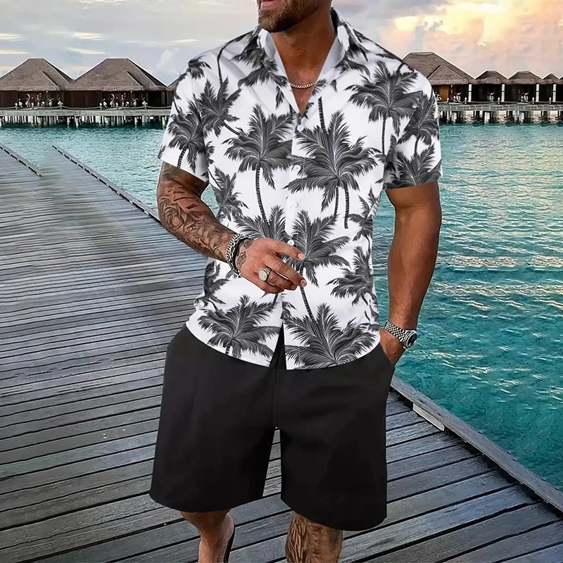 Hawaiihemd mit kurzen Ärmeln u – Beach Shirt Hawaiian Bewertung und Preis