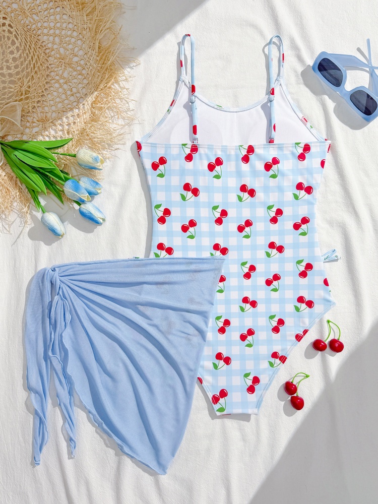 Einteiliger Mädchen-Badeanzug  – Swim Cover Up Mesh Bewertung und Preis
