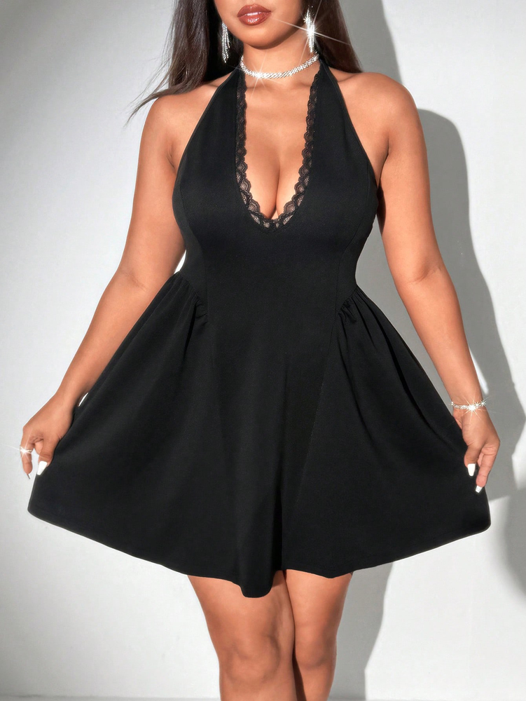 Plus Size Damen Neckholder-Min – Summer Upf Clothing Bewertung und Preis