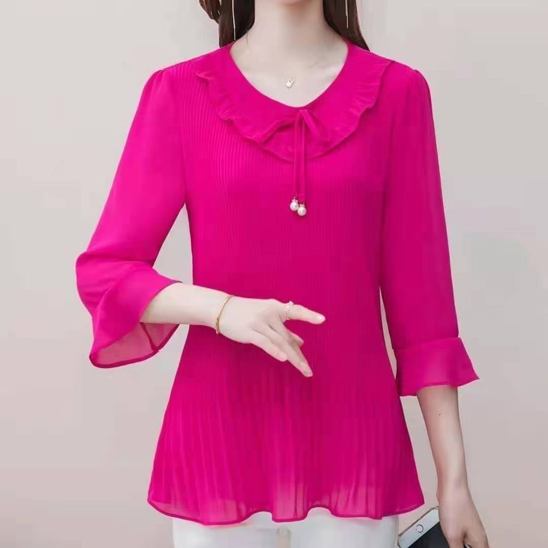 Herbstmode Neues Spitzen-Shirt – Summer Clothing For 70 Year Old Woman Bewertung und Preis