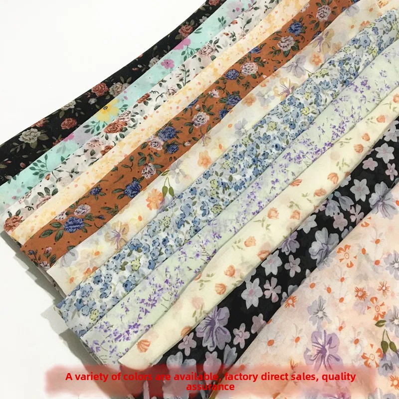 Blumen-Chiffon-Stoff per Meter – Soft Summer Yellow Clothing Bewertung und Preis