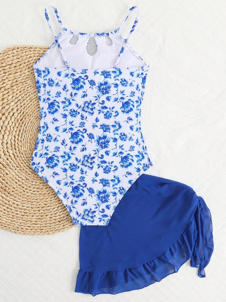 Einteiliger Badeanzug für Mädc – Swim Cover Up Mesh Bewertung und Preis
