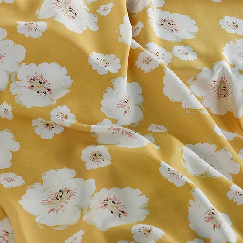 Weißer Blumenmuster auf schöne – Soft Summer Yellow Clothing Bewertung und Preis